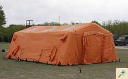 ABV mentesítõ sátor