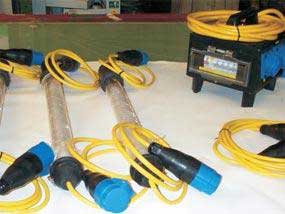 Elektromos világítás sátrakhoz