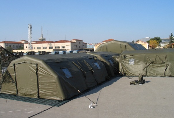 pneumatikus sátor, árvízvédelem, katasztrófavédelem