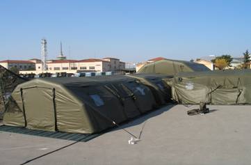 TPE Típusú PNEUMATIKUS RENDSZERÛ SÁTRAK