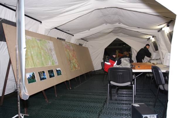 pneumatikus sátor - vezetési pont