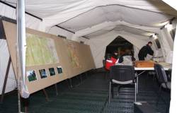 TPE sátor ágyakkal